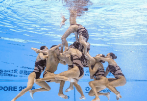 The-Spanish-team-nearly-won-silver-and-bronze-in-the-artistic-swimming-freestyle-at-the-World-Championships-in-Singapore